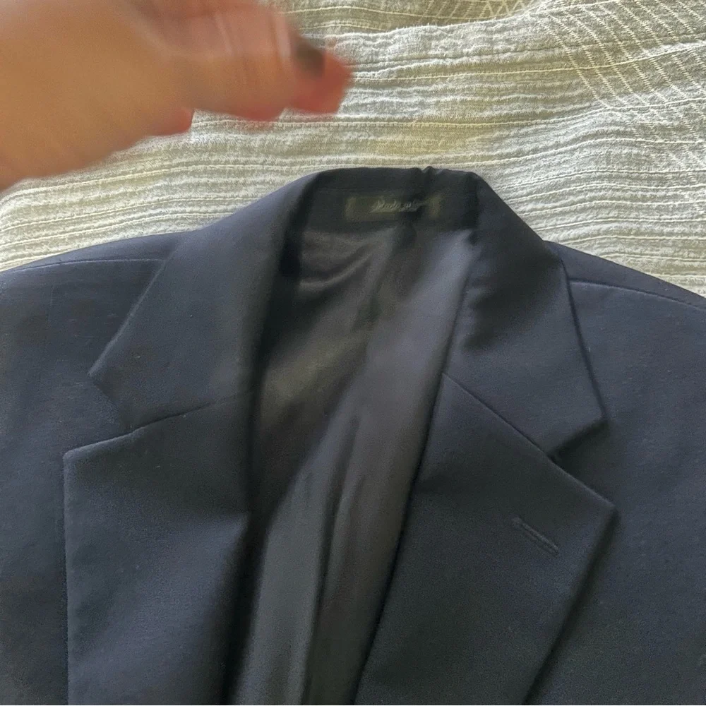 Ralph Ralph Lauren green Label Men's Navy Button Sports Coat/Blazer Size 39L - Picture 14 of 14